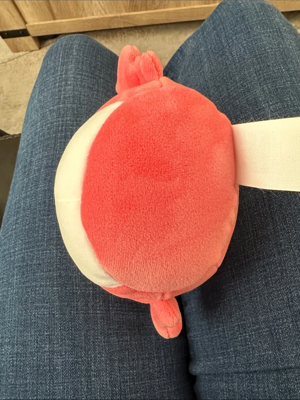 Squishmallow Indie the Hermit Crab Pink Crab Plush Toy - Soft Candy Colors. 7.5”